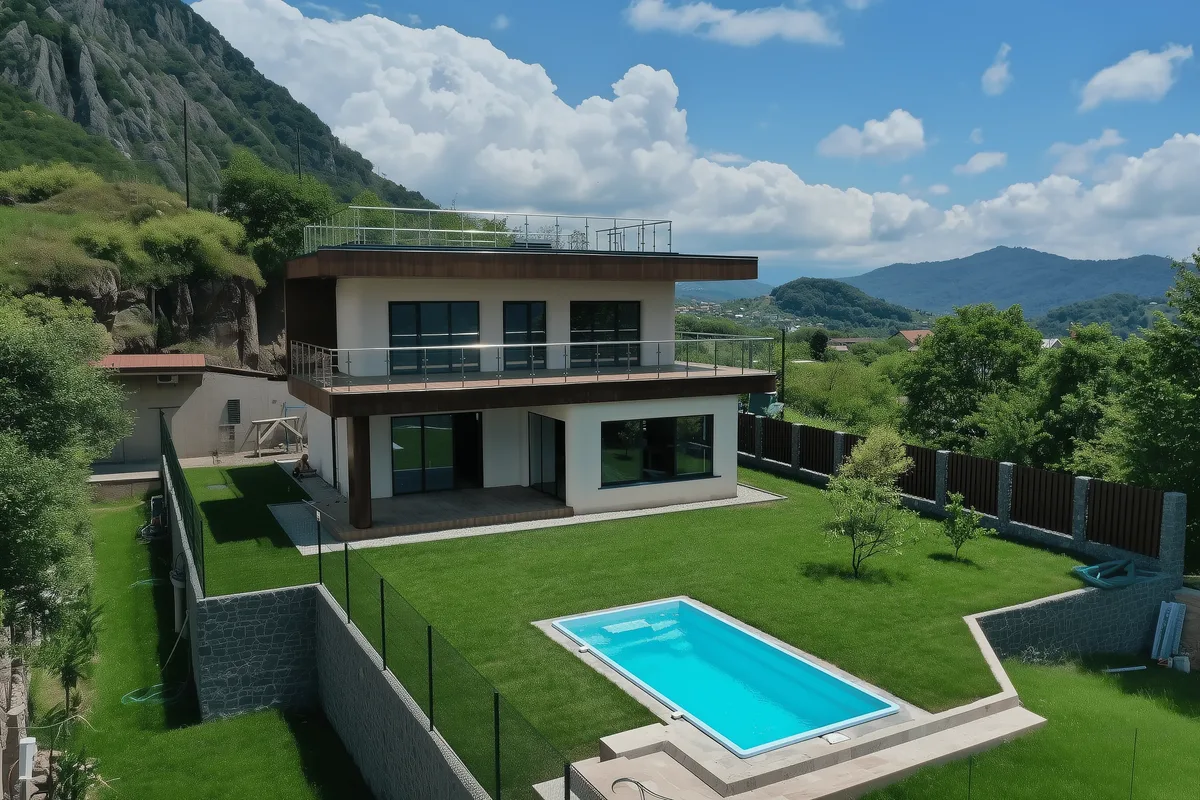 Композитный бассейн Laguna 6 — визуализация в Подольске