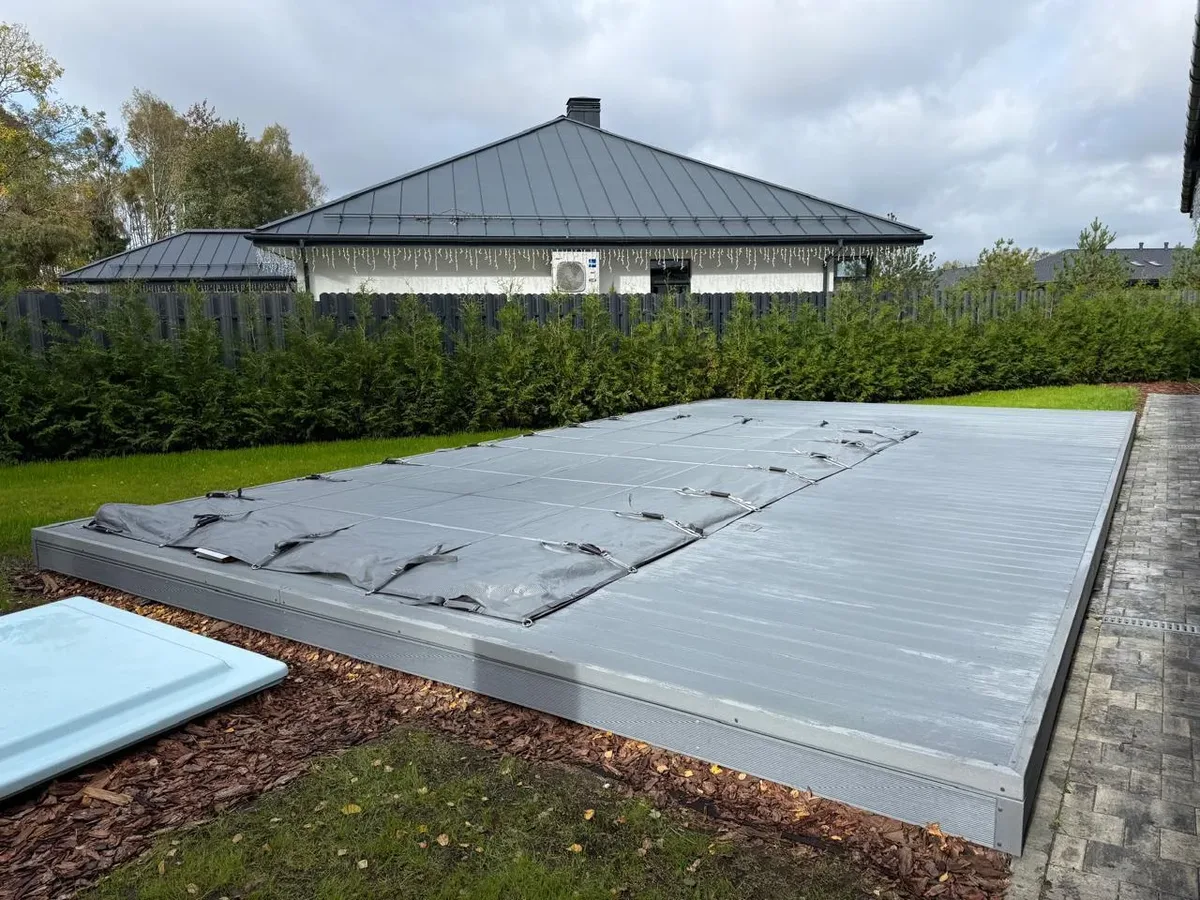 Покрывало Laguna Cover Mesh — установка в Подольске