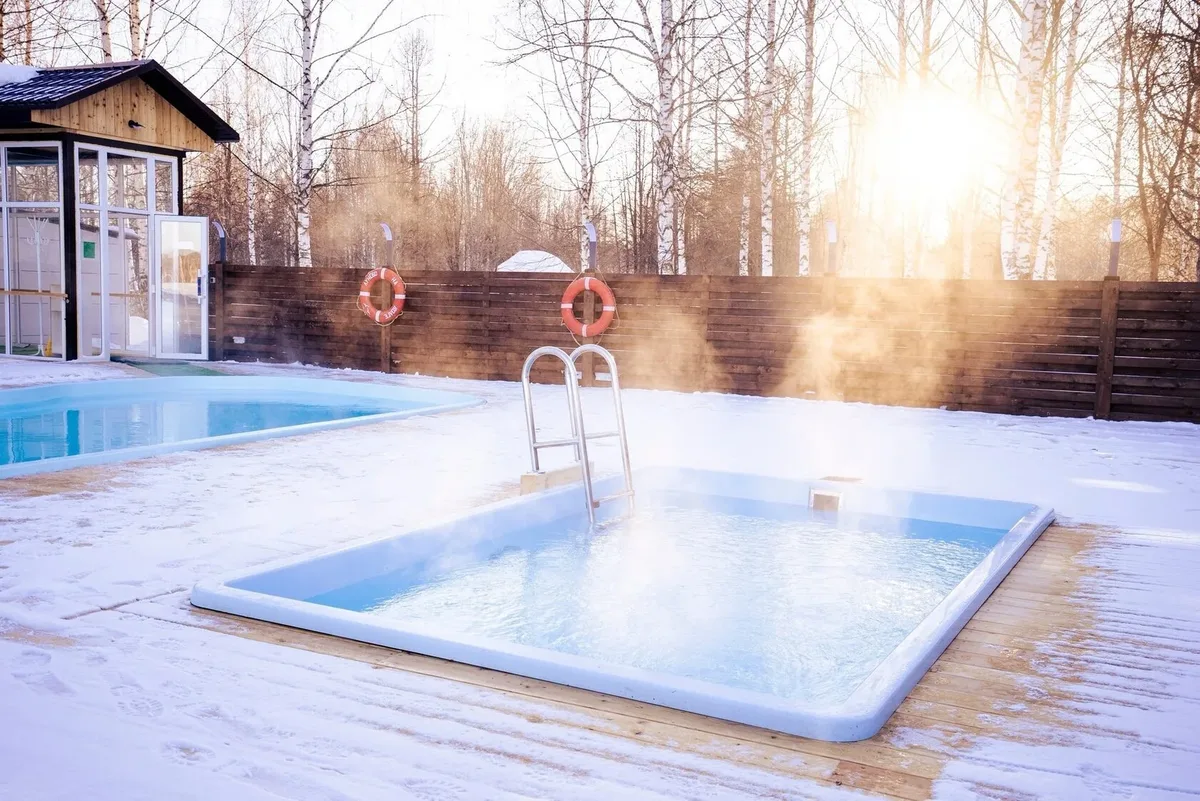 Композитный бассейн Laguna 4 — установка в Подольске