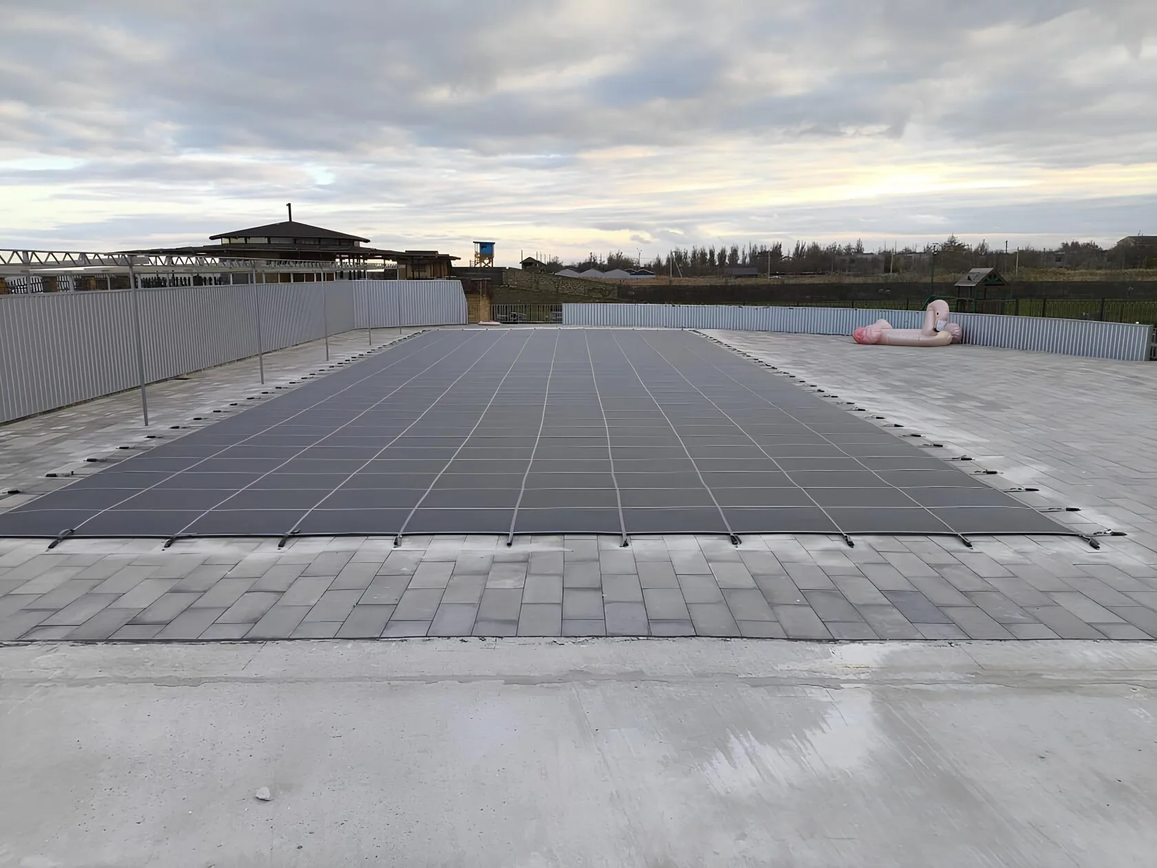 Защитное покрывало для бассейна в Подольске