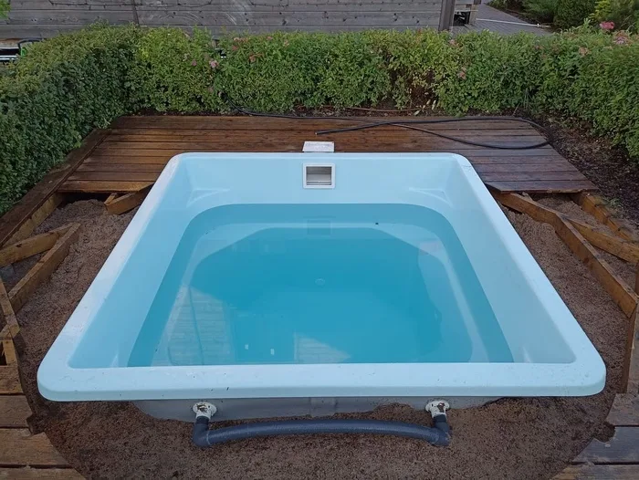 Композитная купель Laguna 2 — установка в Подольске