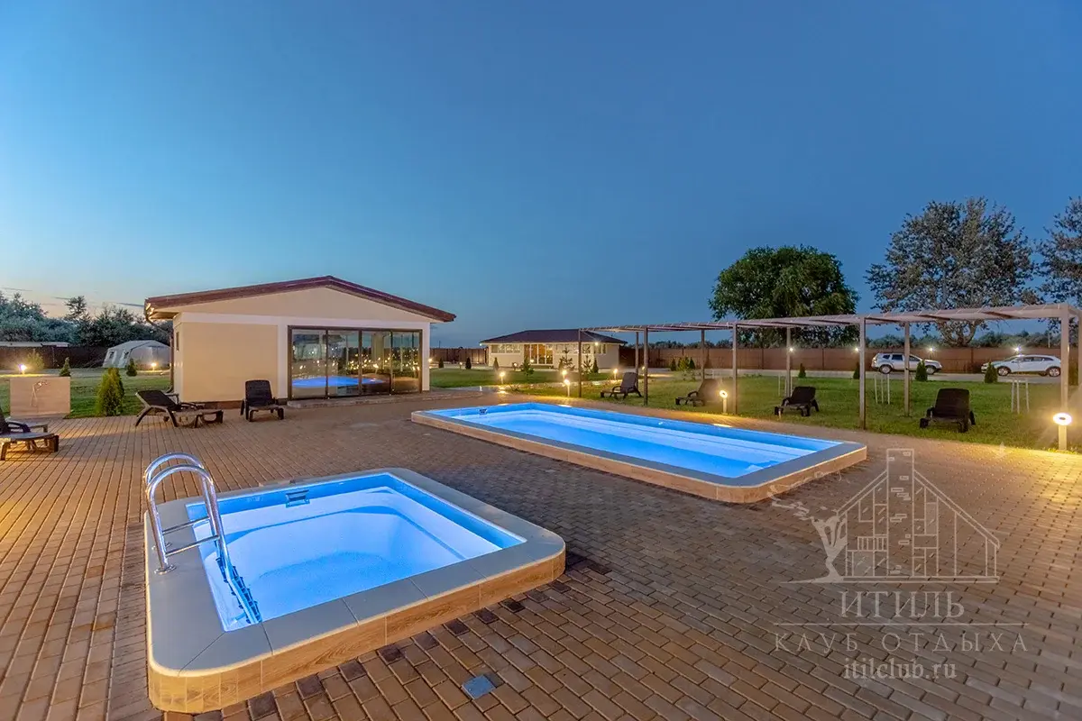 Композитная купель Laguna 3 — установка в Подольске